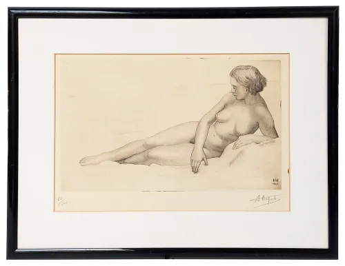Kunstwerken van de Belgische kunstenaar André Hupet